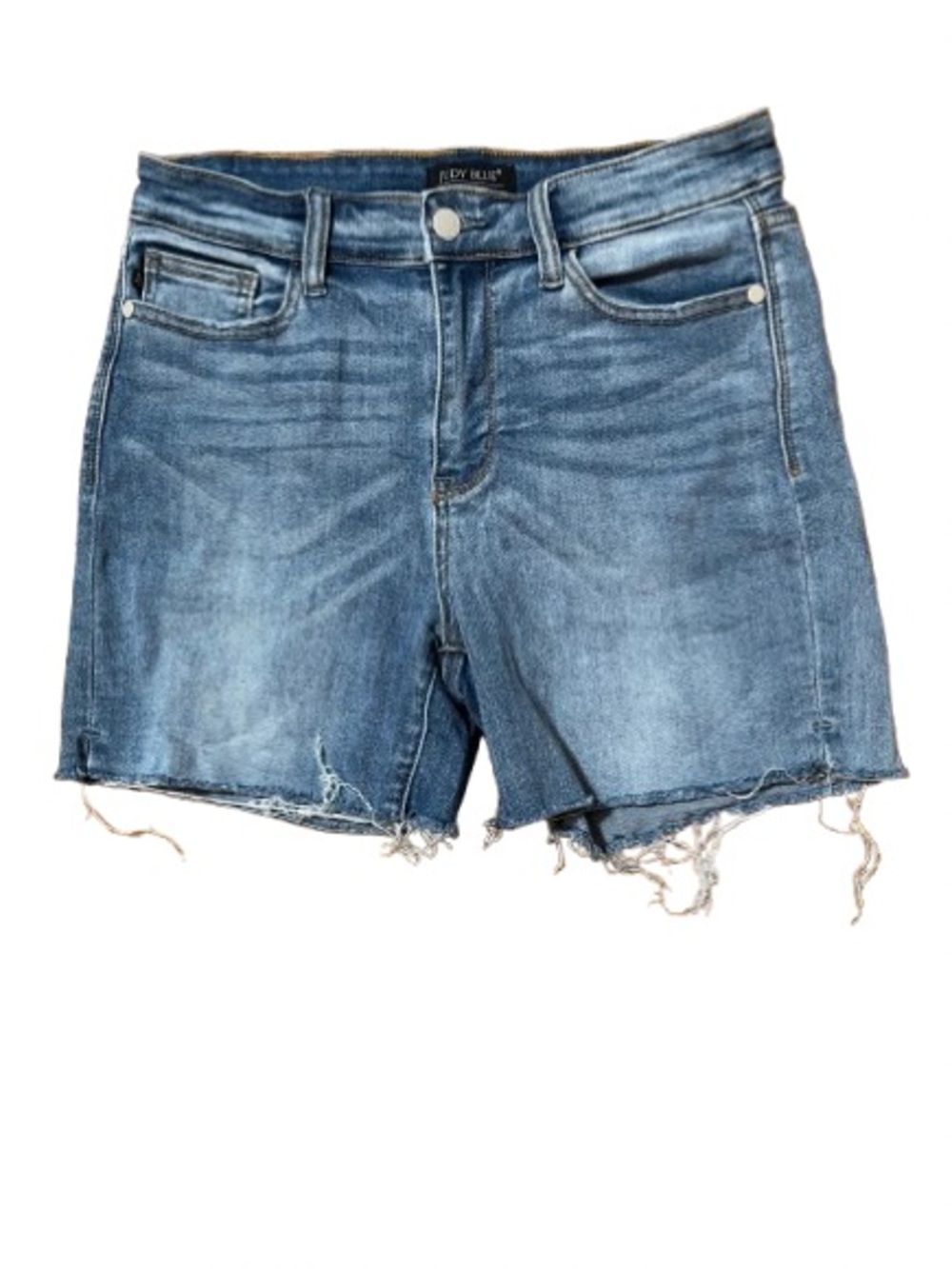 Judy Blue Los Angeles Cutoff Denim Shorts Size Medium